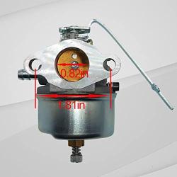 XingLi 632615 Carburetor Fit For Tecumseh 632208 632589 631827 631068A Carb H30 H35 H50 3.5HP Motor H30-35000R H30-35000P H30-35425S H30-35425T H35-45000R engine with Gasket
