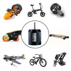 Flipsky Electric Scooter Motor 6374 Offroad Electric Longboard Skateboards Motor BLDC Brushless Outrunner Motor 190kv 3500w for Electric Skateboard,Longboard,Escooter,Ebike Esk8 DIY Kit Parts