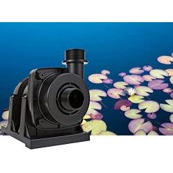 Little Giant FP2 115-Volt, 2220 GPH Wet Rotor Submersible or Inline Pond/Fountain Pump with 26-Ft. Cord, Black, 566133