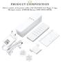 QUOYA Smart Electric Chain Blinds Motor, WiFi Roller Blind Driver, Compatible with Alexa Google Home Voice Control, Tuya Smart Life App (MC08, One Motor) (MC08, One Motor)