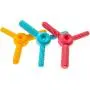 FLUXY Oral Motor Tool Therapy Sensory Motor Aid with 3 Unique Textures Combo 3 Pack
