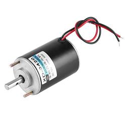 XD-3420 DC Electric Motor, 12V High Speed Permanent Magnet DC Motor, Mini Electric Gear Motor, Low Noise, Low Loss, for Grinding Machine, Medical Equipment, Small Cutting Bench (12V 3000RPM)