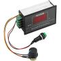 ASHATA DC PWM Motor Speed Regulator Power Controller with LED Digital Display,DC 6-60V 12V 24V 36V 48V 30A PWM DC Motor Speed Controller Start Stop Switch Easy to Use