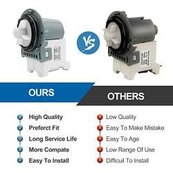OEM DC31-00178A Washer Drain Pump Motor Ac Pump - Compatible with samsung Washing Machine,Replaces PX3516-01,DC96-01585L,DC31-00178D,3989917,AP5916591,PS9605762,EAP9605762