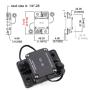 T Tocas Type T1 Auto Reset Circuit Breakers No Switch Button Waterproof 30A 32V DC