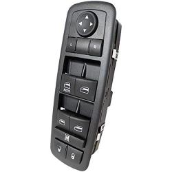 SWITCHDOCTOR Window Master Switch for 2009-2010 Dodge Journey, 2008-2012 Jeep Liberty and 2007-2011 Dodge Nitro (Green Light) SD4602632AH
