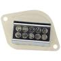 HVAC Blower Motor Resistor fits 1997 1998 1999 2000 2001 Jeep Cherokee & TJ & 1997-2006 Jeep Wrangler Replaces # 4864957 RU-353 RU1046 3A1101 CR158