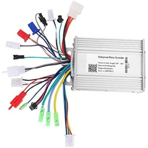 Contrôleur de vitesse sans balais 450W Bnineteenteam pour Vélo Électrique, Alliage d'Aluminium - Idéal pour Vélo Électrique. Contrôleur de vitesse sans balais 450W Bnineteenteam pour Vélo Électrique, Alliage d'Aluminium - Idéal pour Vélo Électrique.