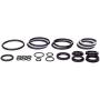 Kit King - Yamaha Tilt Trim Showa Motor Seal Kit 1997 & Up 115225FS Fast Strike Power Trim Tilt by Kit King, 115HP 150HP 175HP 200HP (Some 225HP 250HP) Showa, 63P-43800-00-4D 64E-43822 and More O-ring