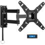 RV TV Mount for Most 13-45 inch TV, Lockable TV Wall Mount for Camper Trailer Motor Home, Articulating Arms Swivels Tilts Extension Rotation, VESA 200x200, up to 55 lbs