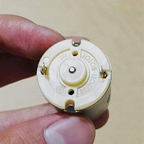 Pangocho Jinchao-Dc Motor Mini 280 Motor 24mm Round Electric Motor, Four Wheeler Car Rail Car Excavator, High Torque DIY Micro Toy Engine, Easy to Install