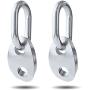 NOVINO 7100 Lifting Bracket Set,4,000 lb Capacity Engine Lift Bracket Kit for Use with Load Levelers and Lifting Slings