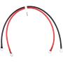 Battery Cable - iGreely 8 AWG 8 Gauge Wire Made with Tinned Copper Wire Battery Power Inverter Cables with Terminals for Solar Panel Trolling Motor Automotive Motorcycle RV Marine 4ft/1.2m