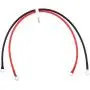 Battery Cable - iGreely 8 AWG 8 Gauge Wire Made with Tinned Copper Wire Battery Power Inverter Cables with Terminals for Solar Panel Trolling Motor Automotive Motorcycle RV Marine 4ft/1.2m