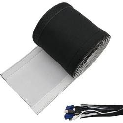 59inch Neoprene Cable Management Sleeve Neoprene Cord Organizer Neoprene Flexible Cable Cover Neoprene Cable Protector