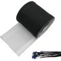 59inch Neoprene Cable Management Sleeve Neoprene Cord Organizer Neoprene Flexible Cable Cover Neoprene Cable Protector
