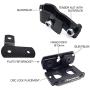 RADIKAL RK402 Motorbike Transport Bracket for Disc Lock RK10 RK14S to Mount on Tubes and Screws
