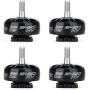 iFlight 4pcs XING-E Pro 2306 2450KV Brushless Motor 4S for QAV FPV Racing Drone Quadcopter Motor (Black)