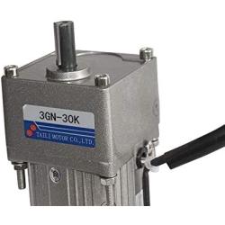 Bemonoc 15Watts AC 220V 50/60HZ High Torque 54 RPM Speed Adjustable Gear Reducer Motor & AC Speed Controller Kits CW CCW For industry