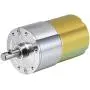 uxcell 12V DC 110 RPM Gear Motor High Torque Electric Reduction Gearbox Centric Output Shaft