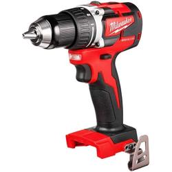 Milwaukee M18 18-Volt Lithium-Ion Brushless Cordless 1/2 Inch Compact Drill/Driver (Tool-Only) 2801-20