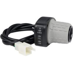 Twist Throttle for Razor MX500 - Premium OEM Twist Grip Throttle for 36 Volt Razor MX500 (Version 21+) and MX650 (Version 14+) Off Road Motorcycle - 6-Wire Connector - Part W13114501043