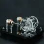 Dual-Coil Brushless Motor - Hall Brushless Motor Electrical Experiment, for Technology Toy Gift Desktop Decoration Artwork, Physics Experiment Instrument