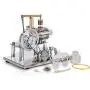 Sunnytech Hot Air Stirling Engine Motor Model Educational Toy Electricity Generator Colorful LED SC (SC02M)