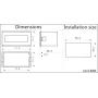 KNACRO 6V 12V 24V Digital Display LED DC Motor Speed Controller PWM Stepless Speed Control Switch HHO Driver - Black CCM5D