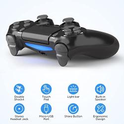 PS4 Controller, Kyadeys Wireless Controller Compatible with PS4/Pro/Slim Console Game pad Controller for PS4 Controller Built-in Motion Motors