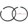 JRL 2 Pc Piston Ring KIT Fit 2-Stroke 40mm Piston 49cc 50cc Motorized Bicycle Bike