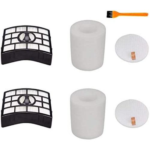 h Life Replacement Shark NV650 Filters for Shark Rotator APEX Powered Lift-Away NV752 NV751 NV750W NV652 NV651 NV650W AX950 AX951 Vacuum Cleaner Parts # XFF650 & XHF650