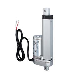Justech 100mm 4-inch 750N Linear Actuator Motor and Linear Actuator Controller Bundle for Auto Car RV Electric Door Opener Industrial Agricultural Machinery Clean Sweeping Vehicles