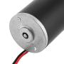 Geared Motor, 12V 200RPM 584031ZY Permanent Magnet DC Turbo Worm Geared Motor Reduction Motor