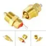 Fan Thermostat Temperature Switch, 195 to 210 Degree Electric Engine Cooling Fan Thermostat Temp Switch 3/8 NPT