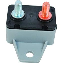 attwood 7623-7 Compact 50-Amp Marine Boat 12V/24V Circuit Breaker, metal