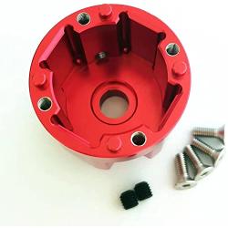 Aluminum Alloy Differential Case Diff Gear Carrier for ARRMA 1/5 KRATON Outcast 8S Replace ARA310915 - RED