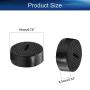 Heyiarbeit Carbon Brush Holder Caps 19mm O.D. 8mm Thickness Electric Motor Brush Cover Plastic Fitting Thread Black 10pcs