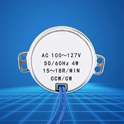 Ty-50B E212993 Ty-50Bty-50B, Turntable Motor, Electric Motor, Synchronous Motor, Low Consumption Motor Low Noise Motor for Heater for Handicrafts(15-18Rpm)