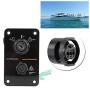 12V Outboard Single Engine Key Switch Panel Single Key Switch Panel Assembly for Outboard Ignition Switch Yacht 704-82570-12-00