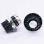 TWTADE / 2pcs rv24yn20s b502 5k ohm Single Turn Rotary Carbon Linear Variable Potentiometer,Used for Inverter Speed Regulation. Motor Speed Control + 2pcs A03 knob + 2pcs dials