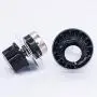 TWTADE / 2pcs rv24yn20s b103 10k ohm Single Turn Rotary Carbon Linear Variable Potentiometer,Used for Inverter Speed Regulation. Motor Speed Control + 2pcs A03 knob + 2pcs dials