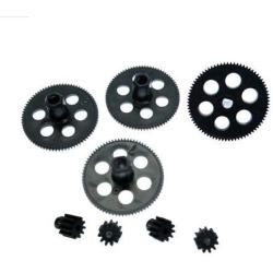 Parts & Accessories RC Drone Parts VISUO XS809W XS809HW XS809 XS809S /XS809 Series RC Quadcopter Spare Spindle Geared Motor Engine Propeller ect. - (Color: Set 4)