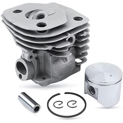 Haishine 47mm Cylinder Head Piston Kit for HUSQVARNA 359 357 XP 357XP Chainsaw Engine Motor Parts 537 15 73-02