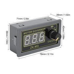 FTVOGUE FTVOGUE DC Motor Controller PWM Motor Speed Regulator LED Light Dimmer Digital Display Encoder 5V 12V 24V,Module