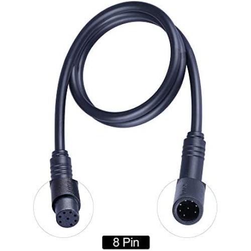 Greenergia Ebike 1T4 Harness Extension Cable 8 Pin Plug Connector for BBS/BBSHD Motor Conversion Kit