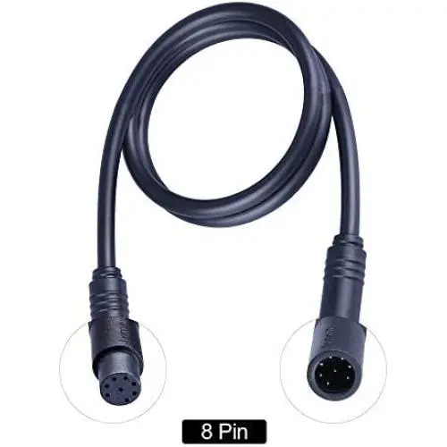Greenergia Ebike 1T4 Harness Extension Cable 8 Pin Plug Connector for BBS/BBSHD Motor Conversion Kit