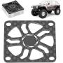 RiToEasysports RC Motor Cooling Fan Cover Carbon Fiber Regulating Fan Protection Cover(30mm)