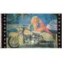 Trade Winds 3x5 Blonde Girl on Bike Motorcycle Motor Cycle Flag 3x5 Banner Grommets Premium Fade Resistant