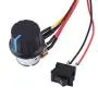 Speed Controller, DC 10-50V 100A Motor Speed Controller PWM Control Switch Governor for Car Cooling Fan Motor, Exhaust Blower, Car Air Conditioning Motor